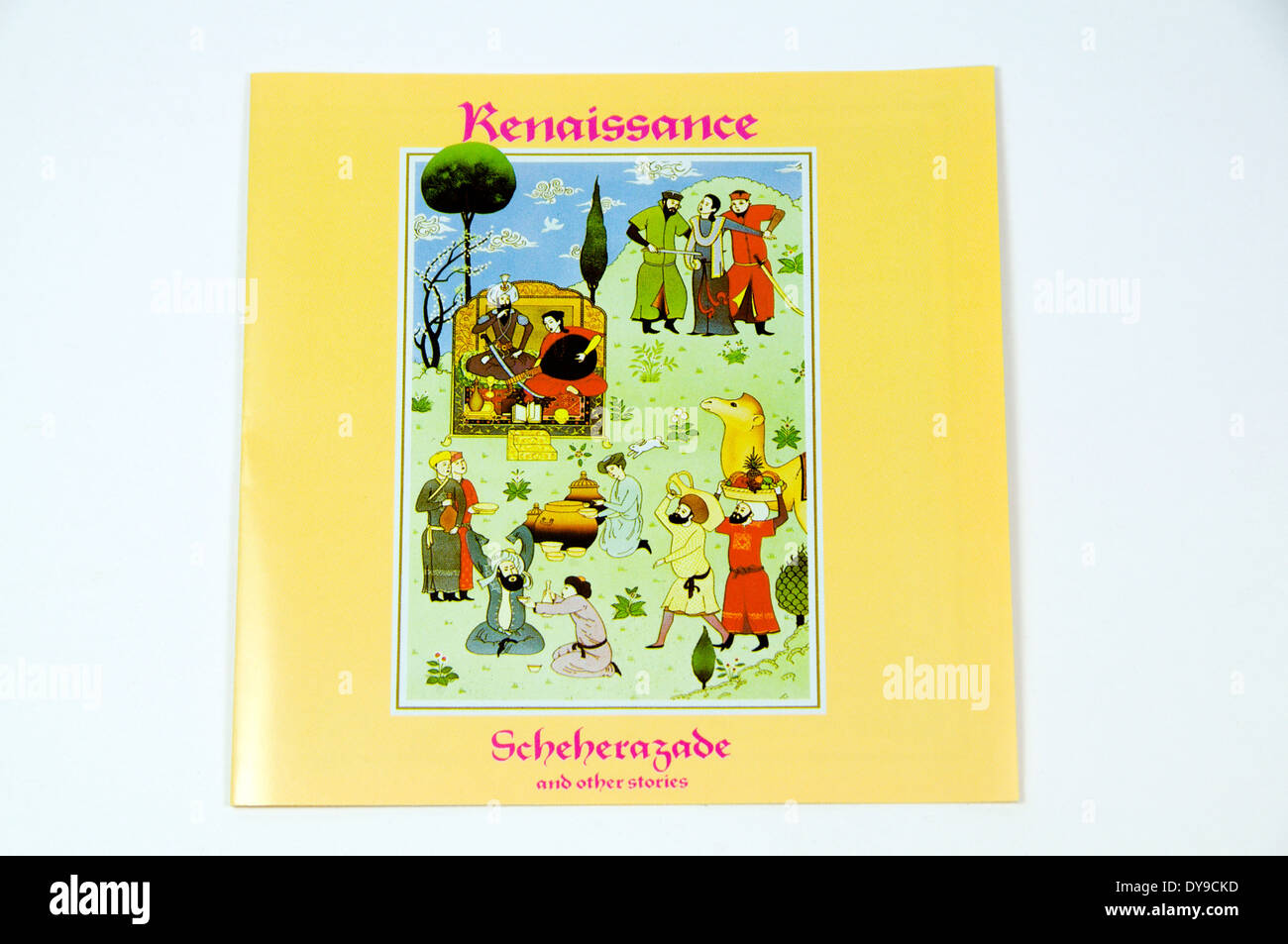 Album Renaissance par Shéhérazade Banque D'Images