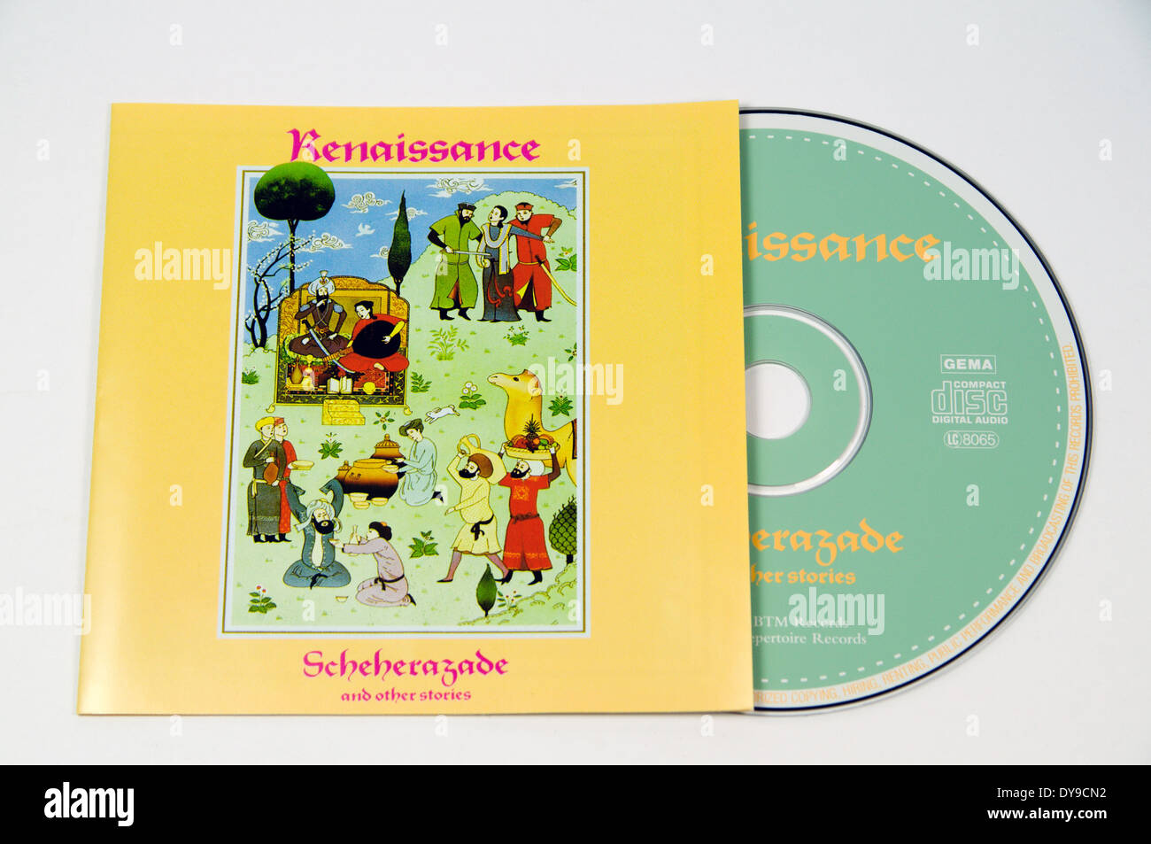 Album Renaissance par Shéhérazade Banque D'Images