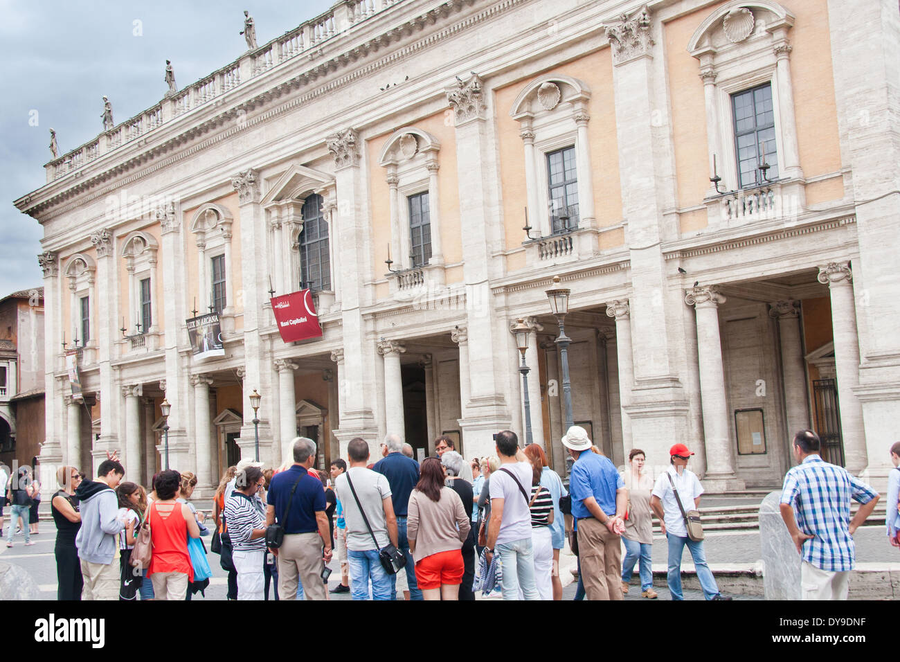 Les musées du Capitole de Rome ; Banque D'Images