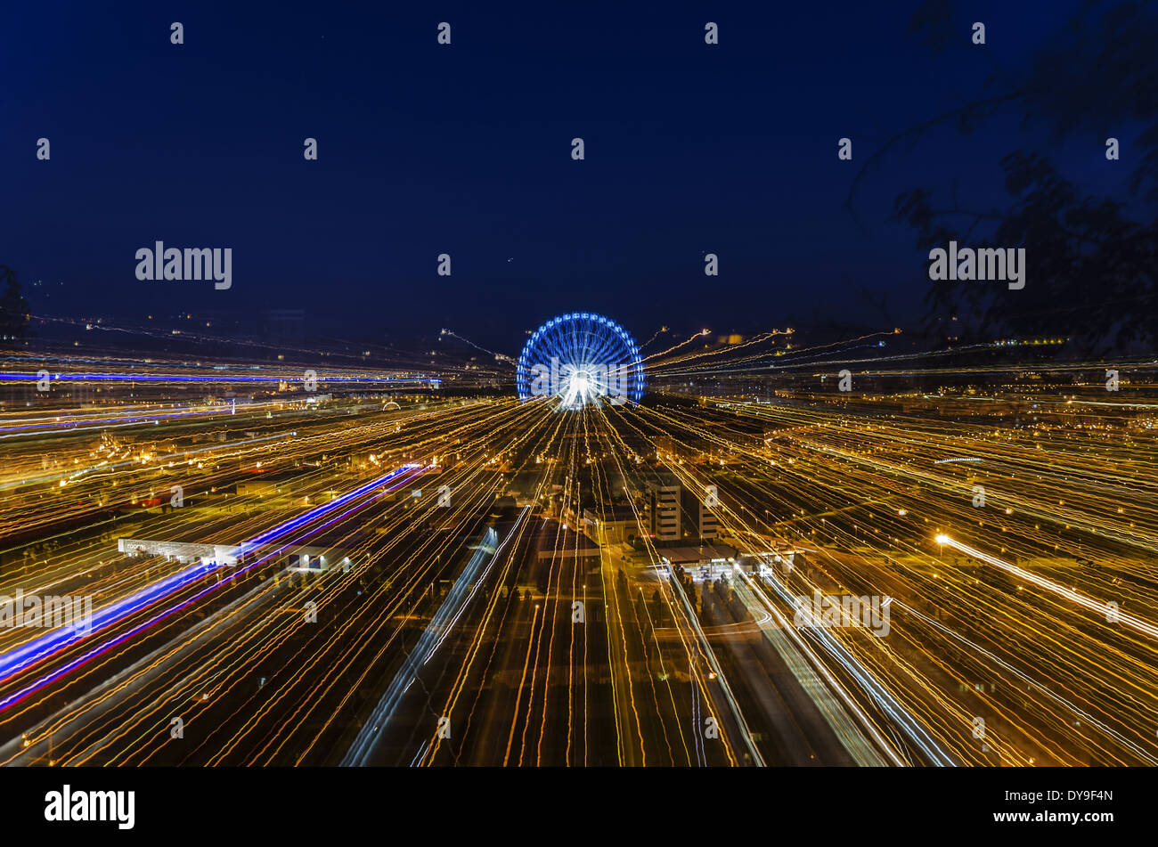 Grande roue Banque D'Images