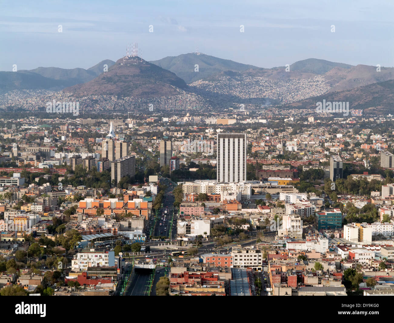 La ville de Mexico Banque D'Images