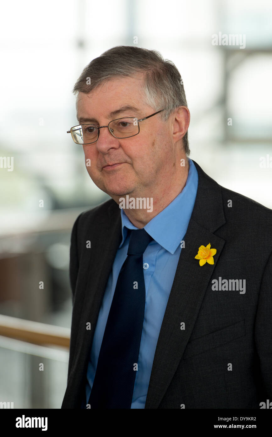 Le ministre de la santé, le Pays de Galles AM Mark Drakeford. Banque D'Images