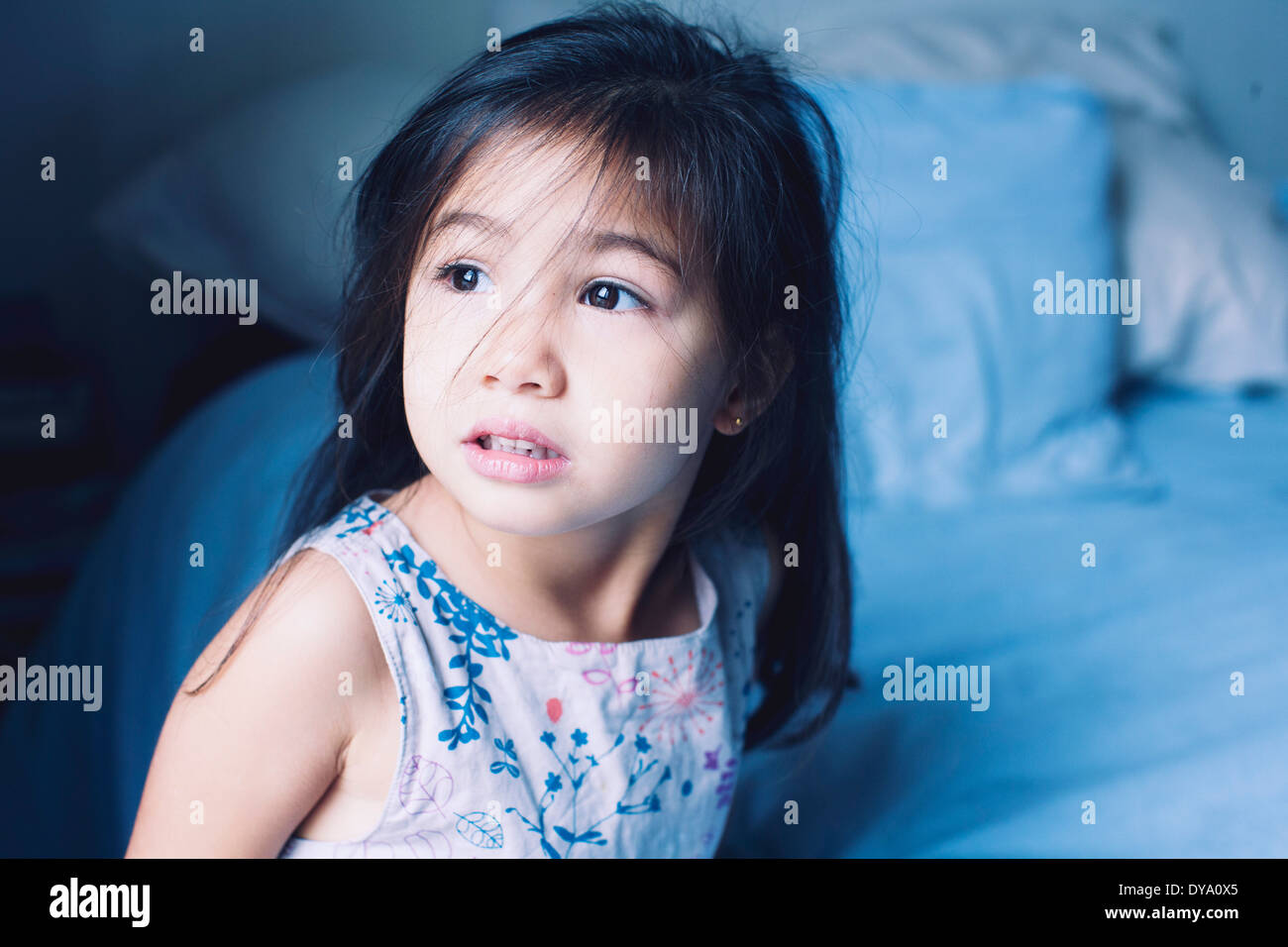 Little girl, portrait Banque D'Images