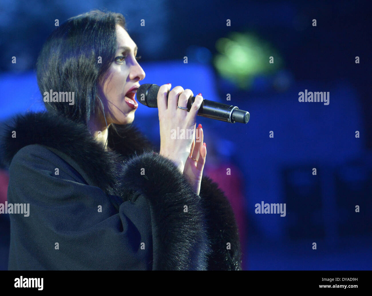 Nelly Patty, Patty, chanteur, chanteuse, Française, microphone Banque D'Images Nelly Patty, Patty, chanteur, chanteuse, Française, microphone Banque D'Images