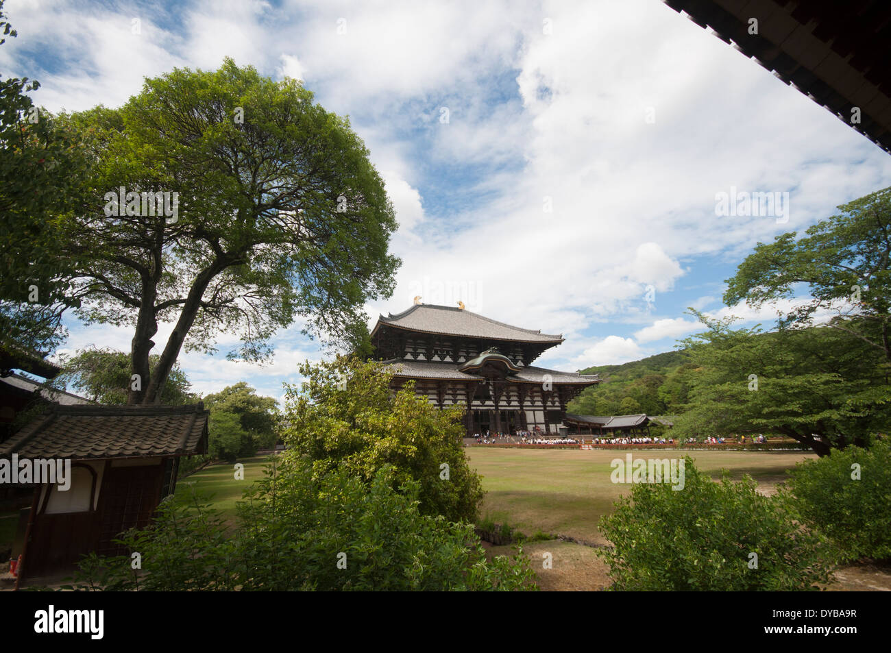 Le Japon est l'un de Todaiji les plus célèbres et importants temples et un monument de Nara. Banque D'Images