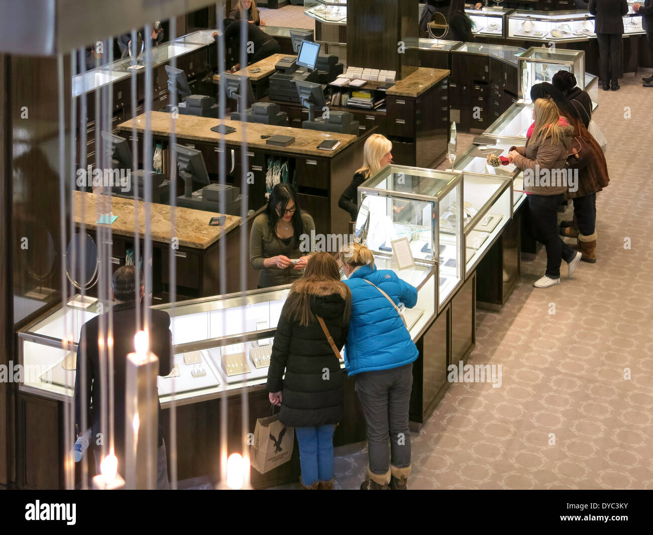 Tiffany & Co., NEW YORK Banque D'Images