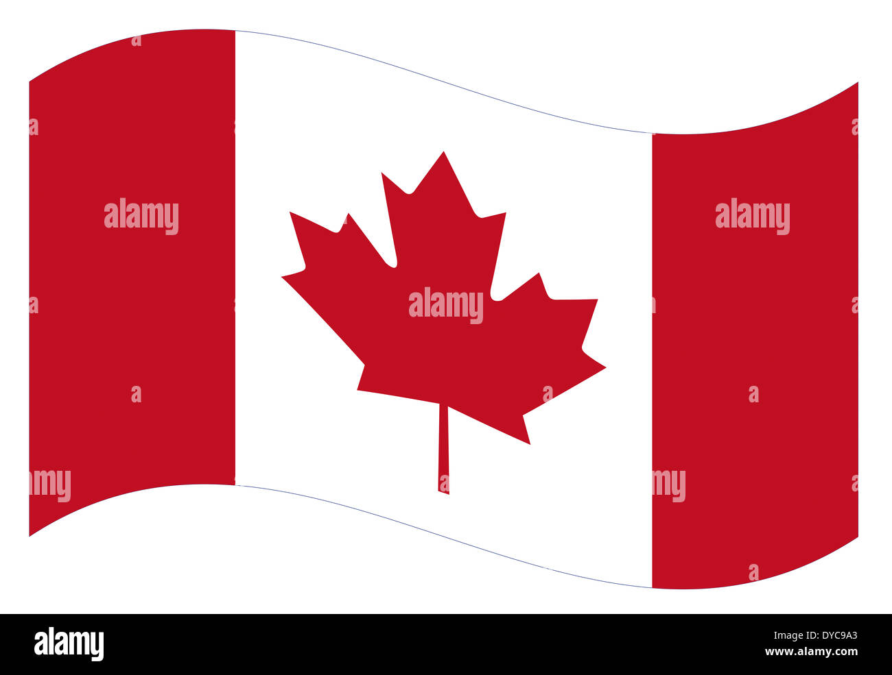 Map of canada with ottawa Banque de photographies et d’images à haute