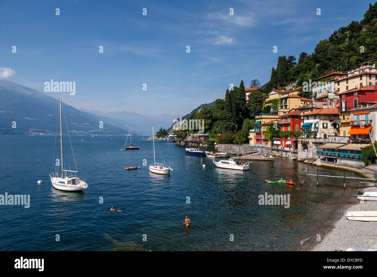 Varenna, Lac de Côme, Italie Banque D'Images