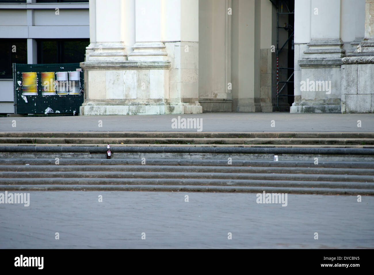 Escaliers Charles place Vienna Banque D'Images