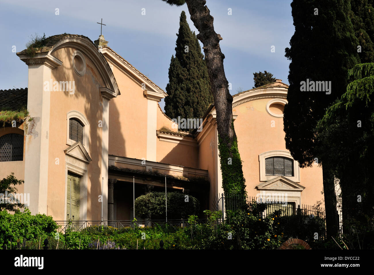 Italie, Rome, Celio, oratoire de Sant'Andrea al Celio Banque D'Images