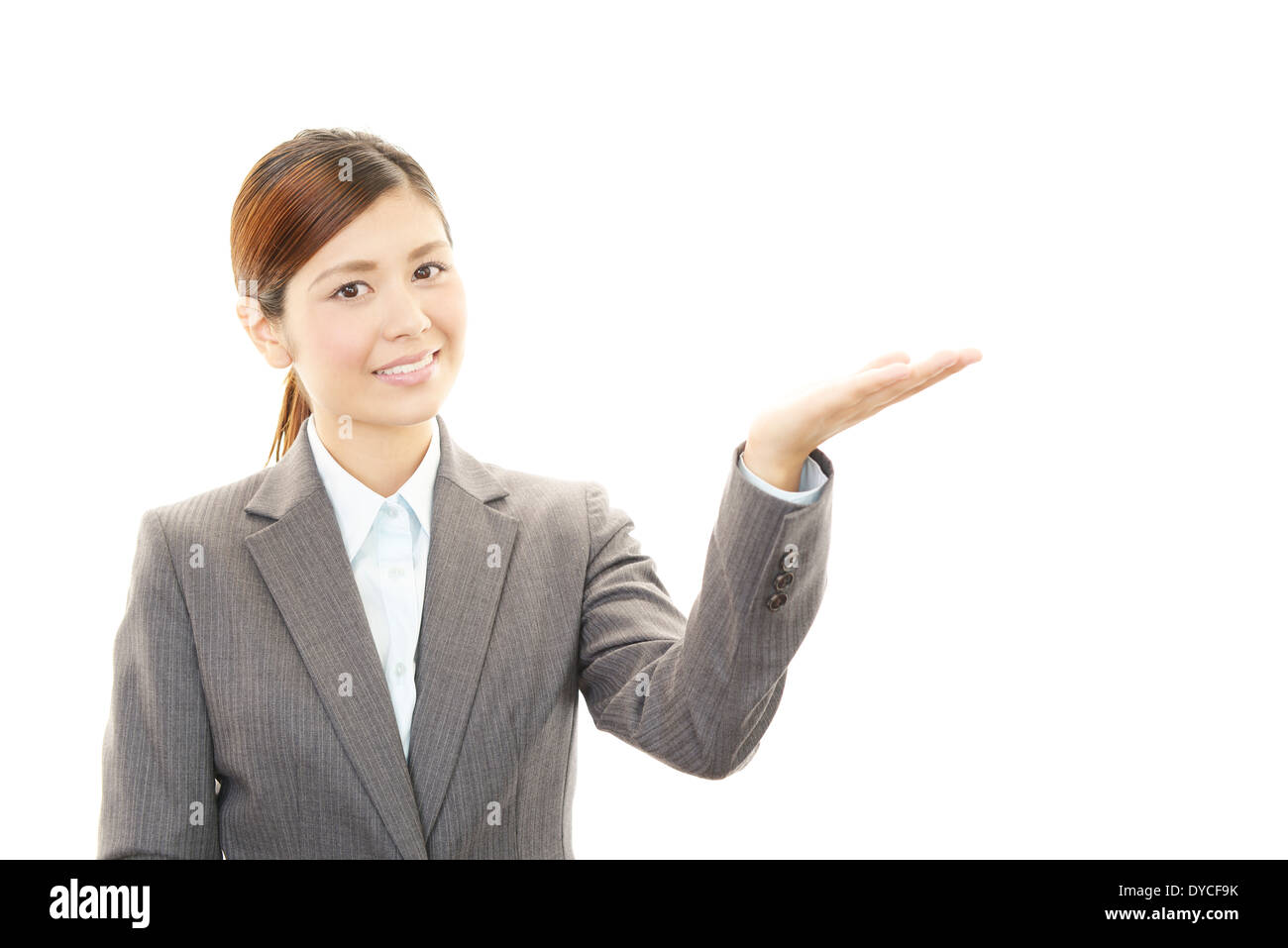 Female office worker Banque D'Images