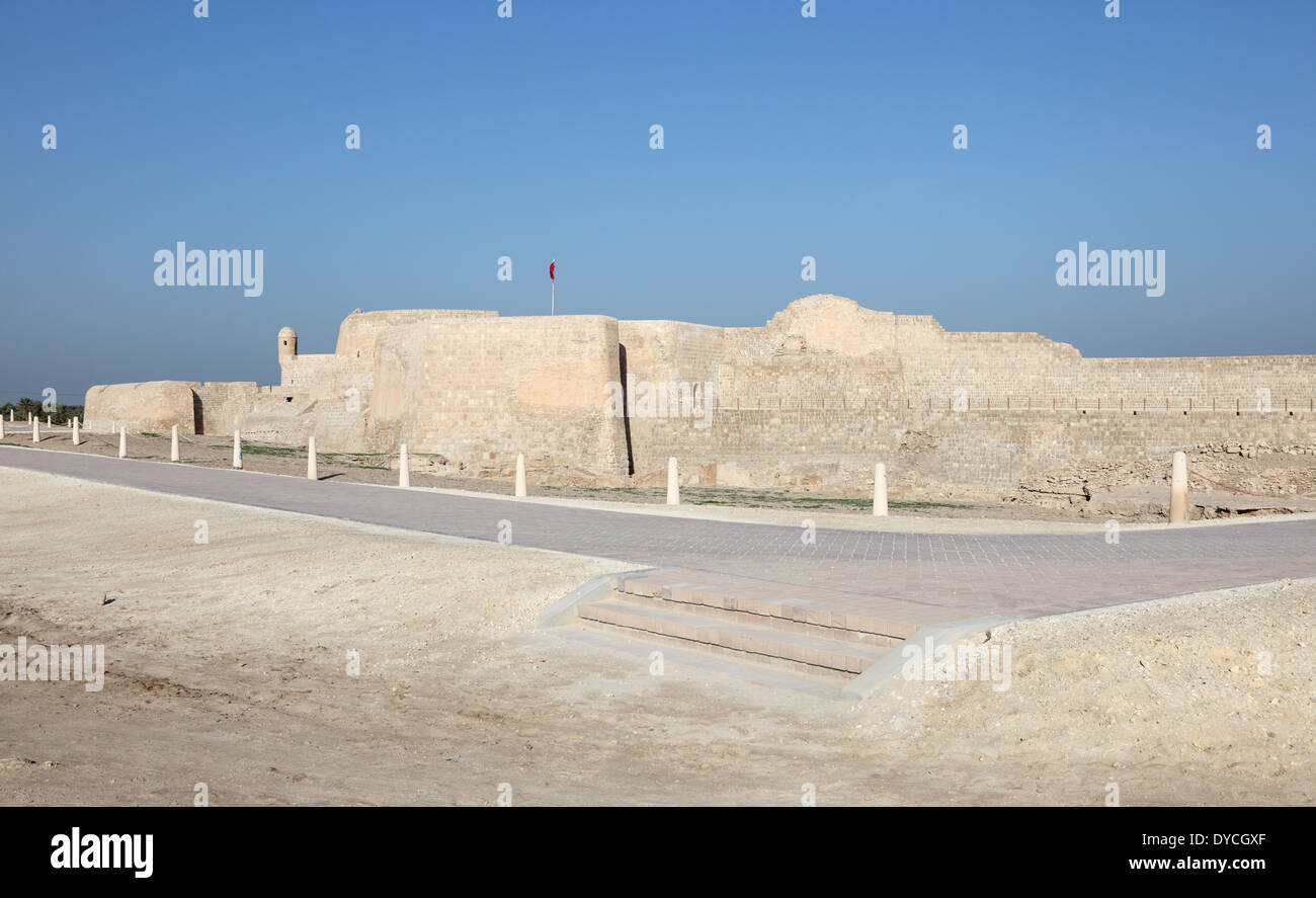 Qal'at al-Bahreïn Musée de site (Fort de Bahreïn à Manama (Bahreïn), Moyen-Orient Banque D'Images