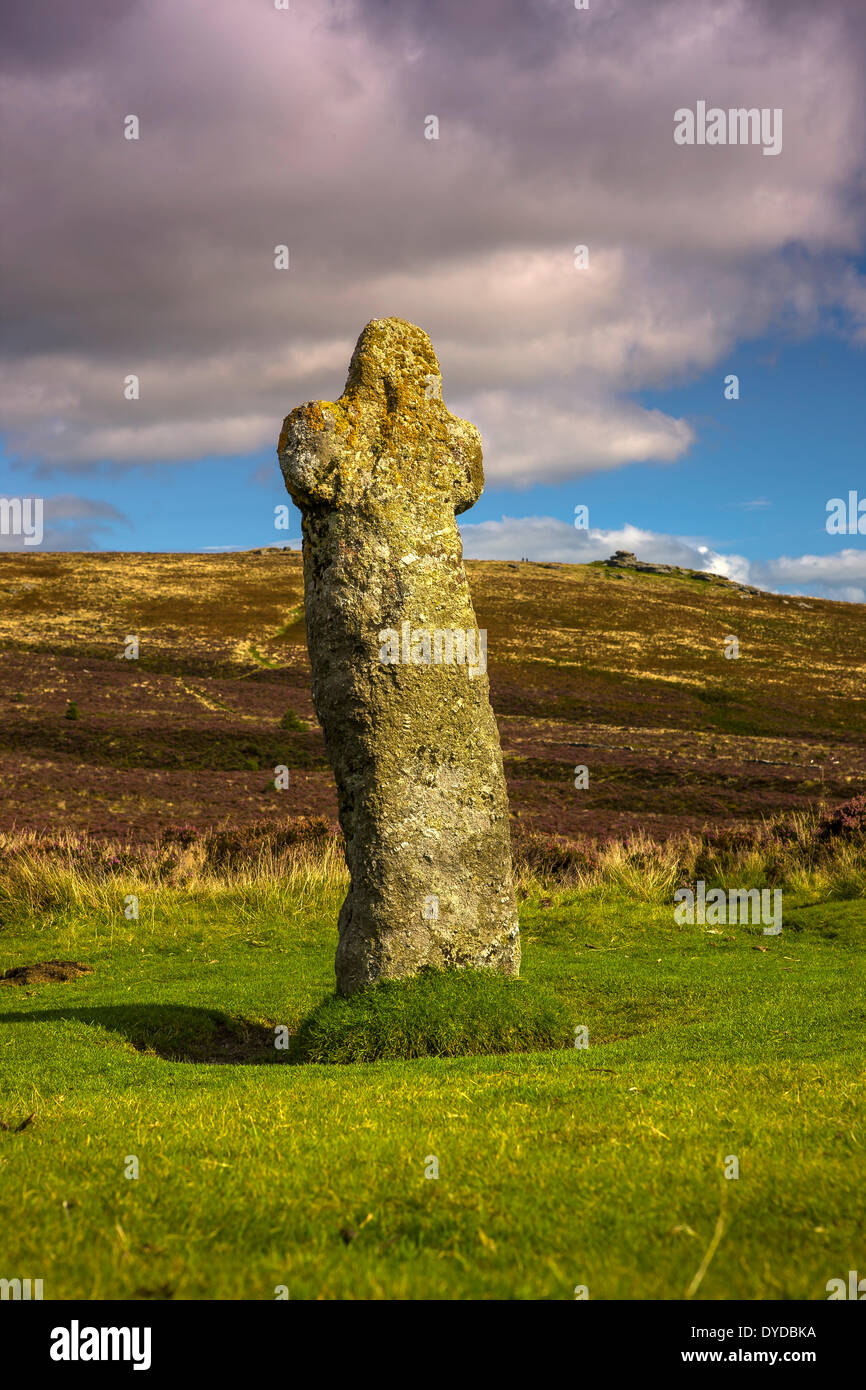 Bennett's Cross par le côté de la Clapham à deux ponts road et à proximité de la Warren House Inn. Banque D'Images
