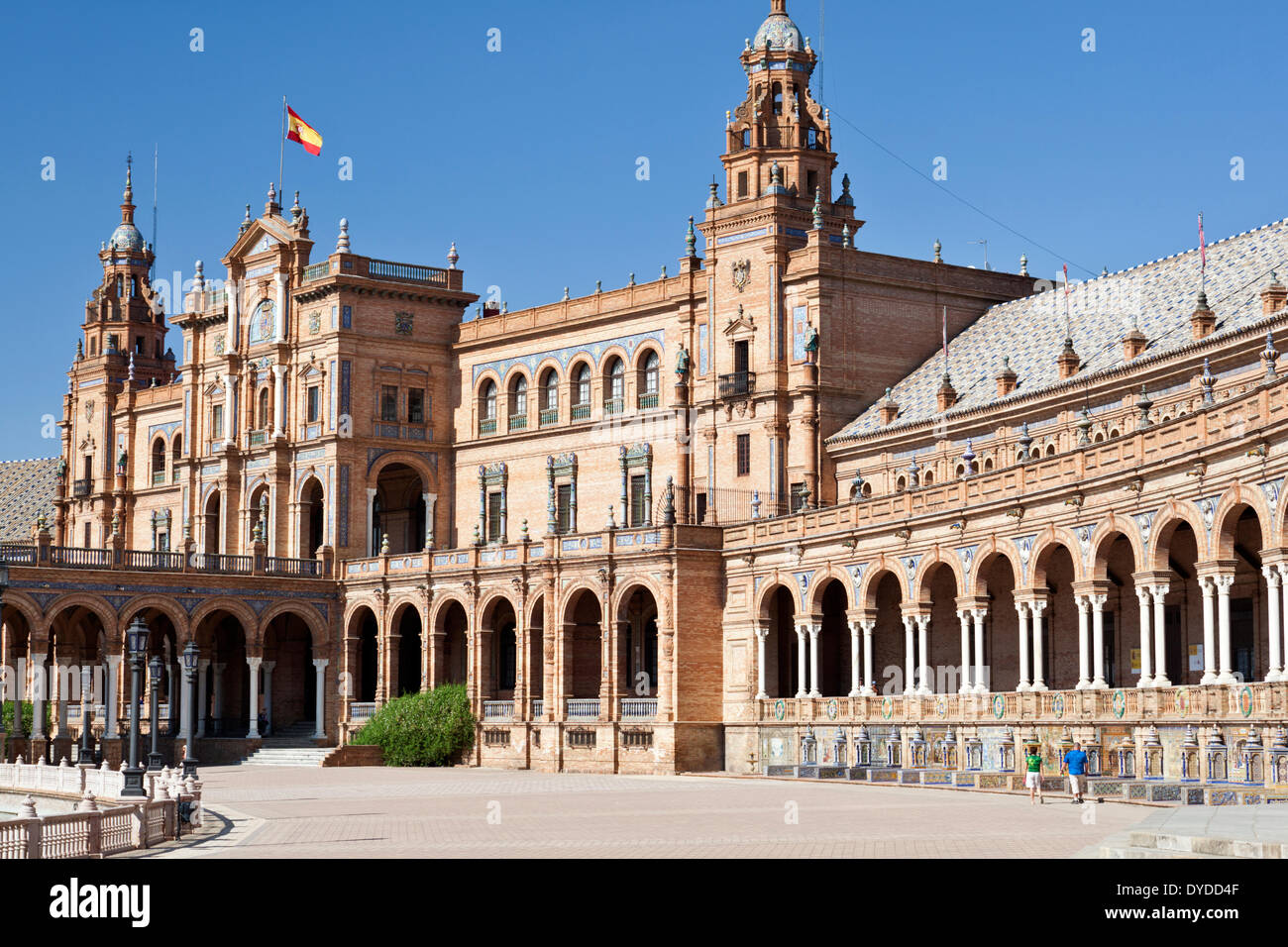 Plaza de Espana. Banque D'Images