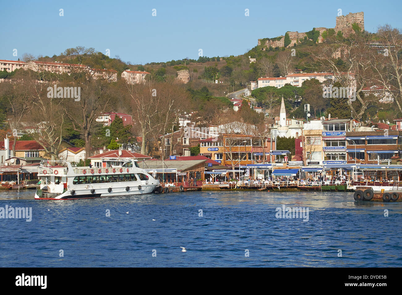 Yoros Castle, Bosphore Anadolu Kavagi, côté anatolien, Istanbul Turquie. Banque D'Images