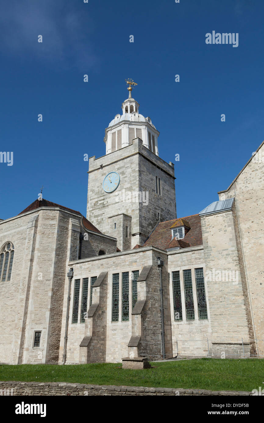 L'église cathédrale de Saint Thomas de Canterbury à Portsmouth. Banque D'Images