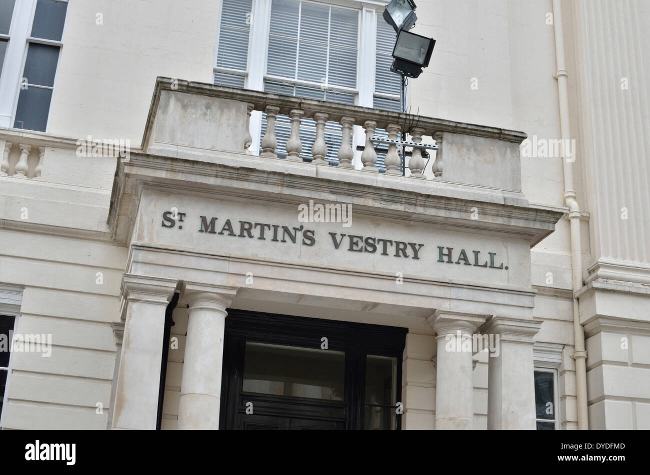 St Martins Vestry Hall. Banque D'Images