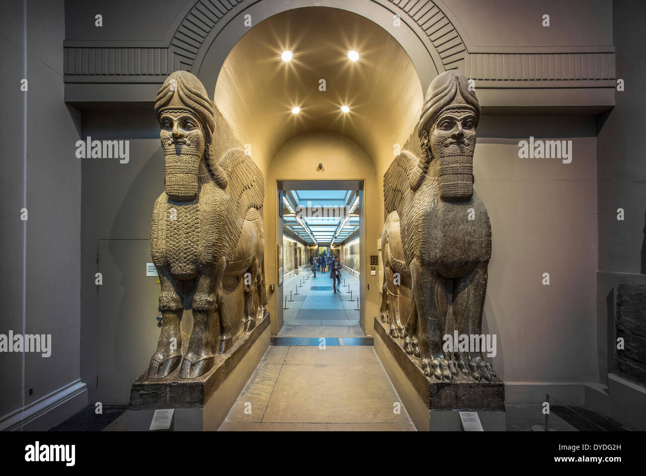 L'égyptologie au British Museum. Banque D'Images