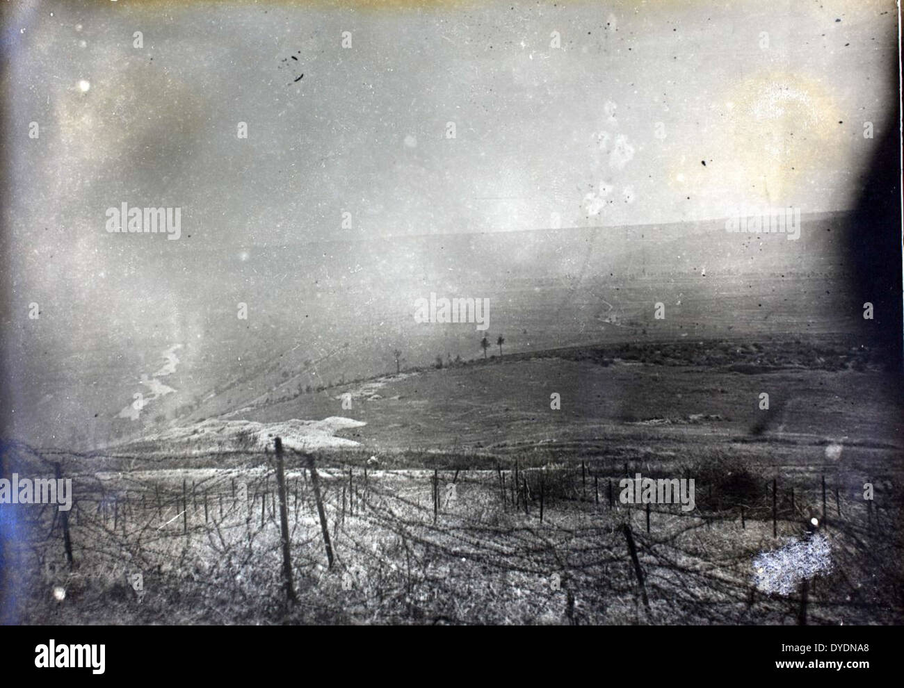 Cette photo montre James Faye, un pilote pendant la première Guerre mondiale, capturé en France. Faye fait partie des forces alliées et contribue aux premières étapes du combat aérien. Banque D'Images
