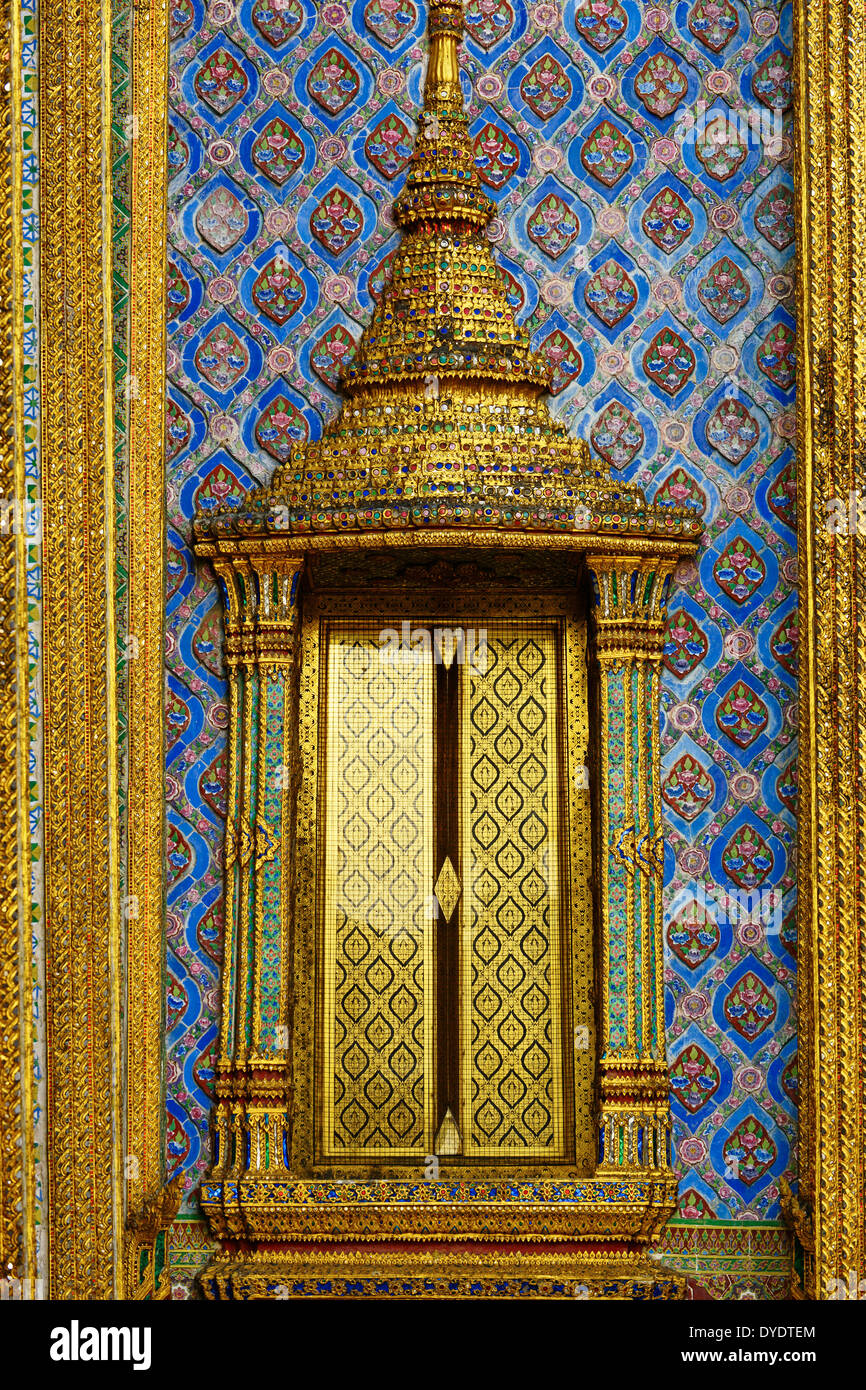 Thaïlande, Bangkok, Wat Phra Kaew à l'intérieur du Palais Royal Banque D'Images