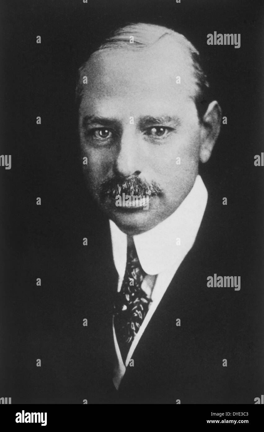 Marcus Loew (1870-1927), pionnier américain de l'industrie du cinéma américain qui ont formé et Théâtres Loew de la Metro-Goldwyn-Mayer, Portrait, 1920 Banque D'Images
