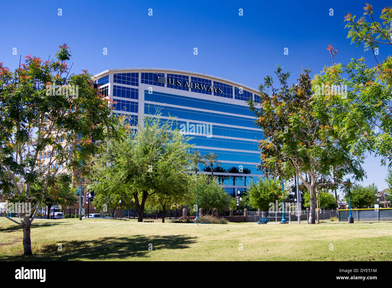 US Airways Corporate Headquarters Building, Tempe, Arizona, USA Banque D'Images