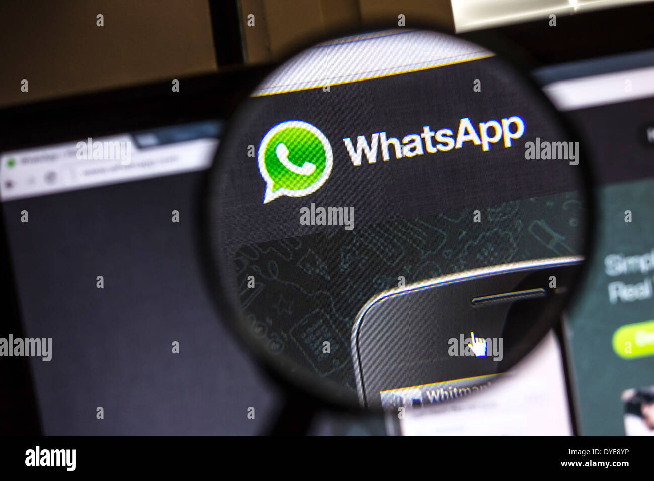 WhatsApp Banque D'Images