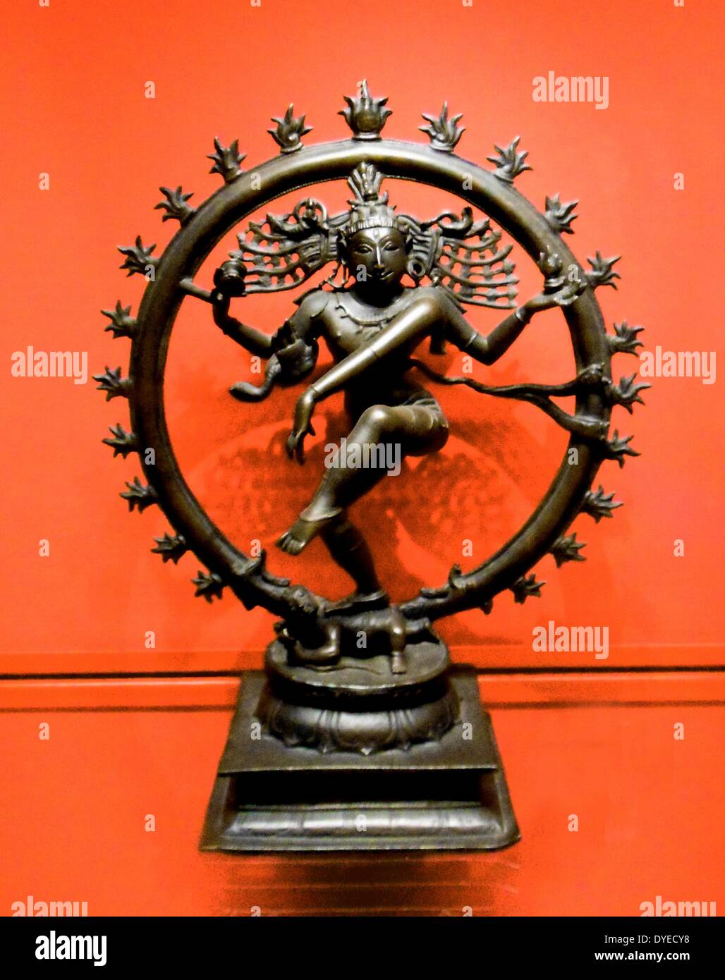 Shiva Nataraja, le Seigneur de la danse vers 950 apr. Banque D'Images