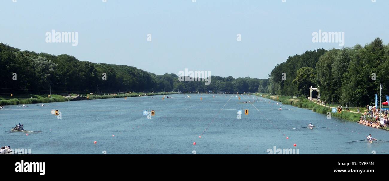 L'Aviron olympique 1929 Lake 2013. Amsterdam Banque D'Images