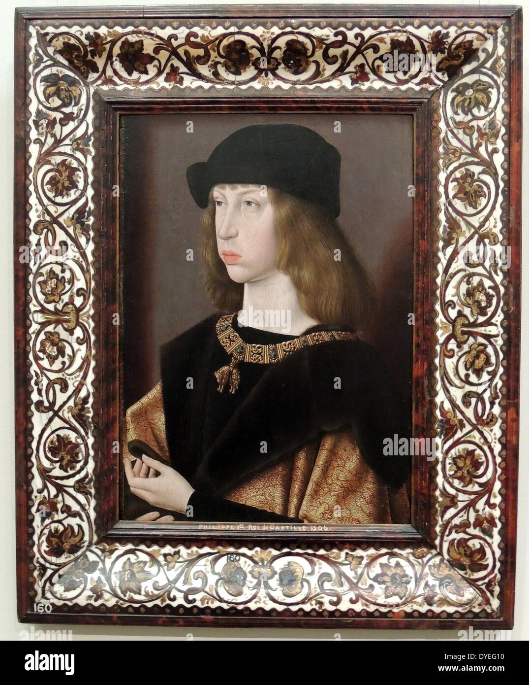 Le roi Philippe I, roi d'Espagne, "la juste" comme un garçon par Jacob van Latham 1495 A.D. Banque D'Images