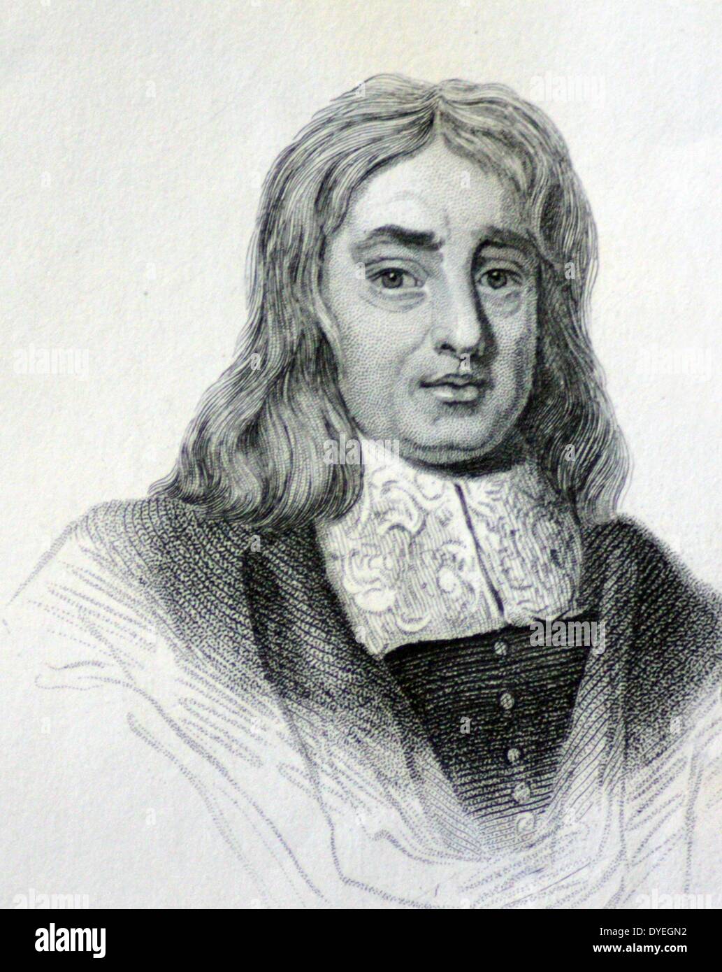 Thomas Sydenham (1624-1689) était un médecin anglais. Thomas a lutté pour le Parlement européen tout au long de la guerre civile anglaise et, à sa fin, a repris ses études de médecine à Oxford. Banque D'Images