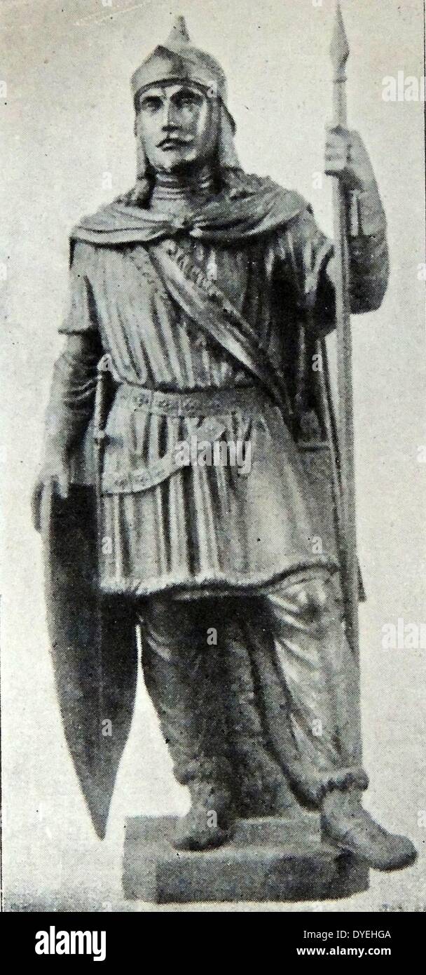 Harald Haarfagre a été nommé d'après Harald I de Norvège Harald Fairhair connu comme '' en anglais, le premier roi semi-mythique d'un united la Norvège. Banque D'Images