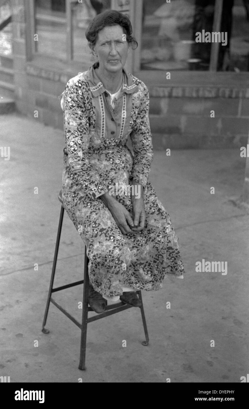 Femme de travailleur migrant, fruits du comté de Berrien, Michigan 19400101 Banque D'Images