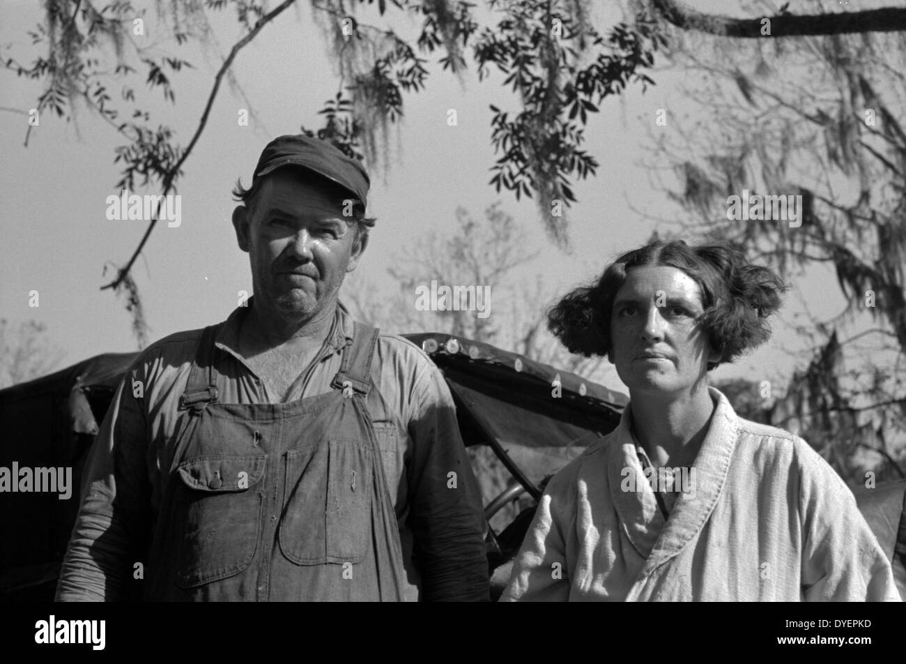 Canne migrants bouilloire. Il a été sur la route depuis 1929, près de Paradis, en Louisiane par Russell lee, 1903-1986, Banque D'Images