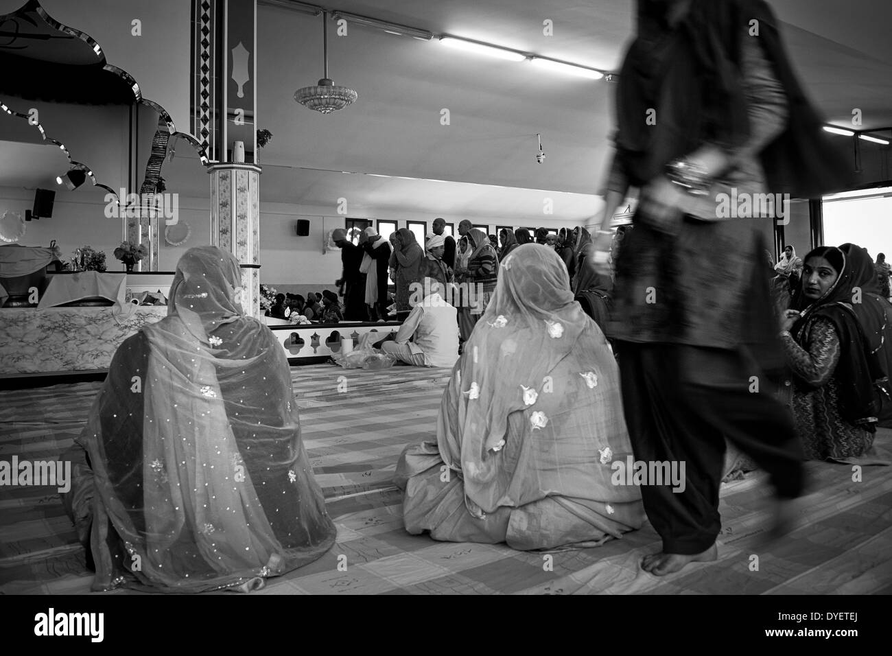 L'Italie, l'Emilie Romagne, Novellara, festival Baisakhi Banque D'Images