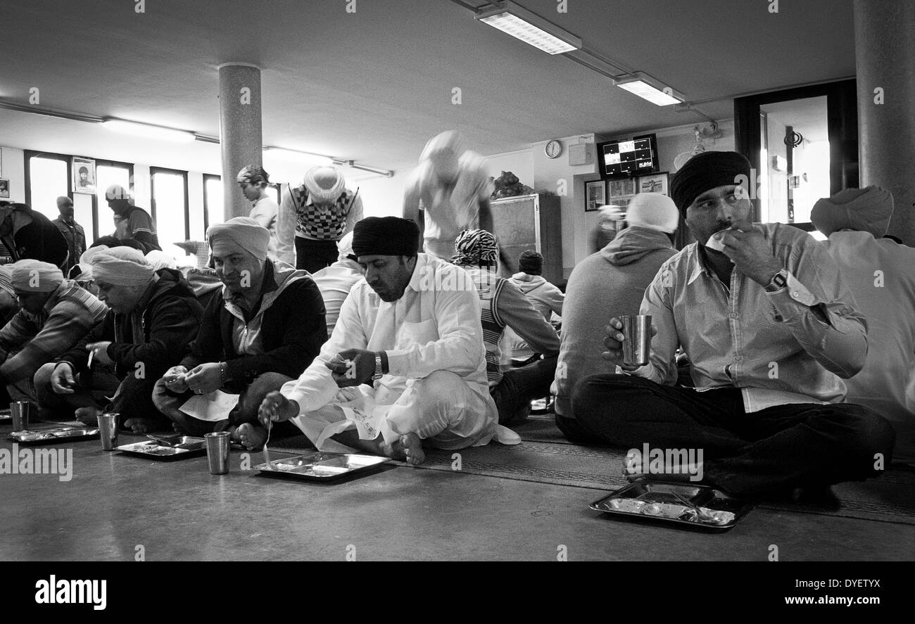 L'Italie, l'Emilie Romagne, Novellara, festival Baisakhi Banque D'Images