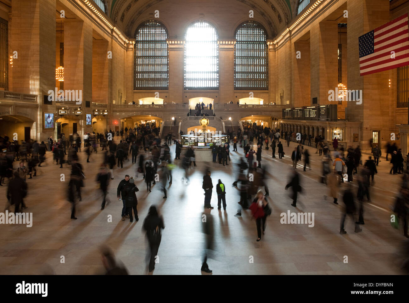 Le hall principal de la gare Grand Central Terminal ou l'une des villes les plus visitées New York destinations touristiques Banque D'Images