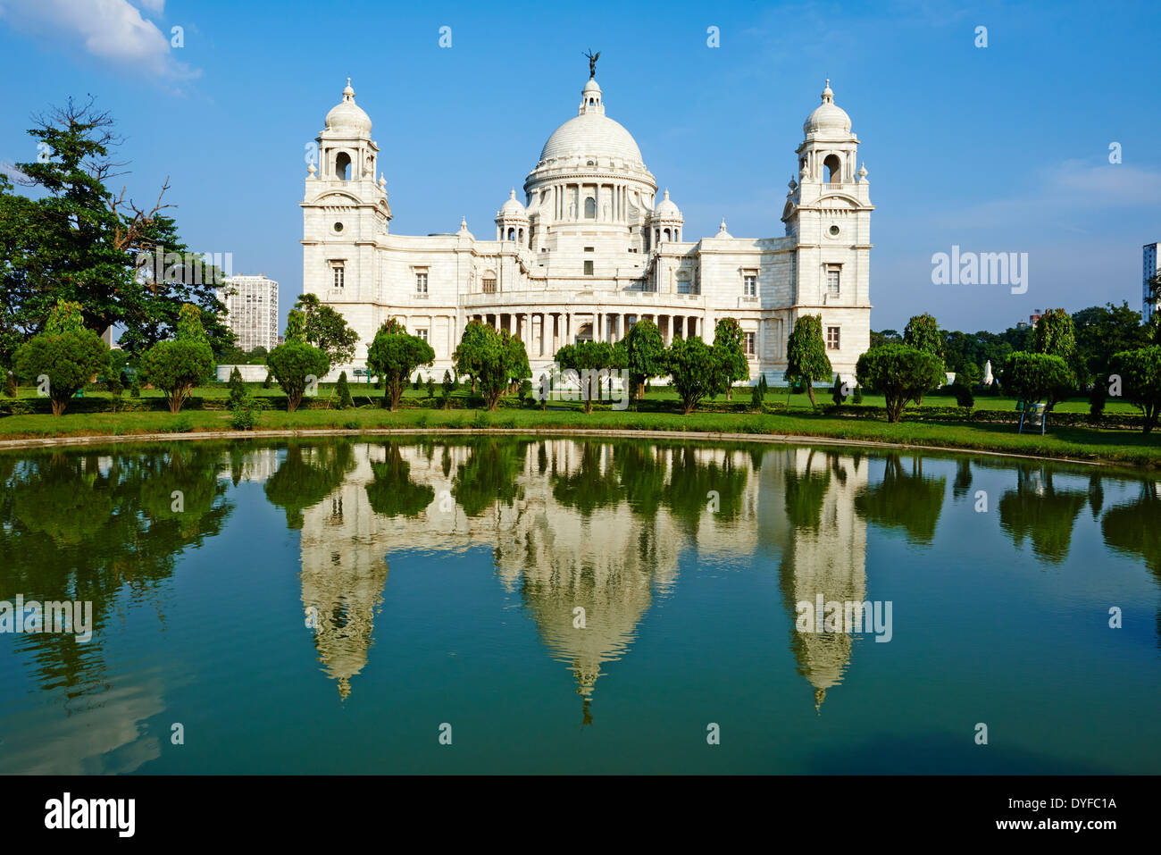 L'Inde, le Bengale occidental, Calcutta, Calcutta, Chowringhee, Victoria Memorial Banque D'Images