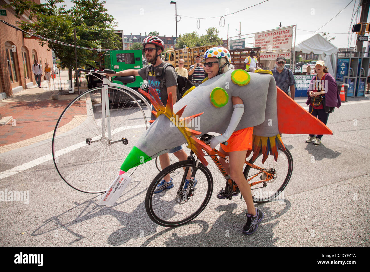 Bicyclettes Art Artscape 2013 Banque D'Images