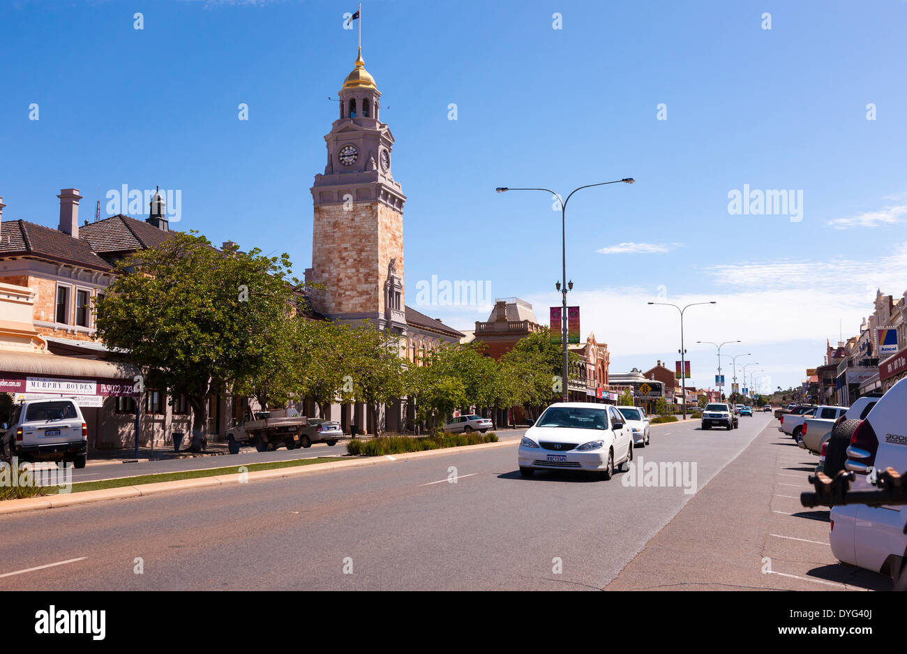 Hannan street Kalgoorlie Australie occidentale. Banque D'Images