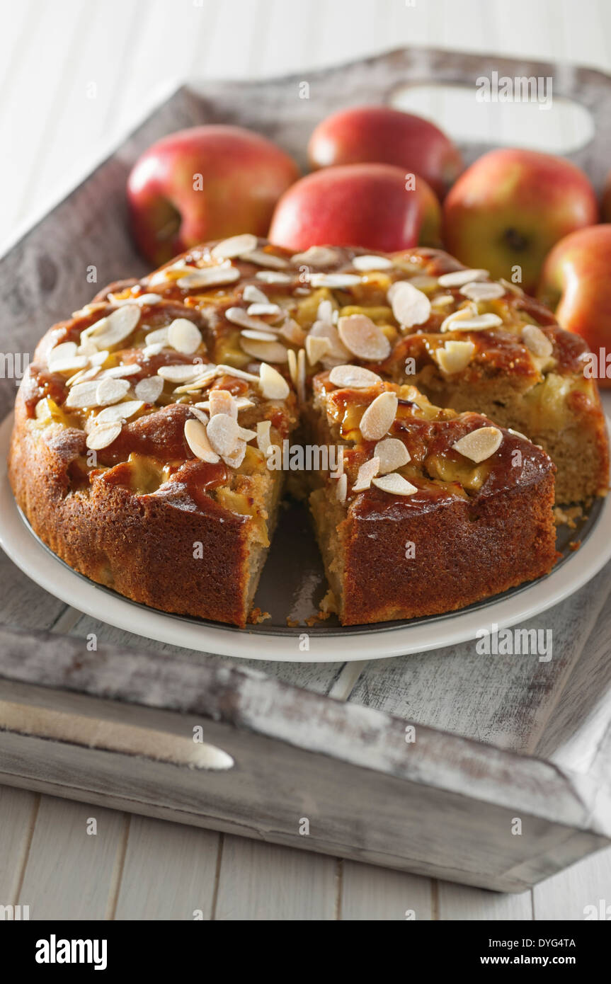 Gateau Aux Pommes Suedois Photo Stock Alamy