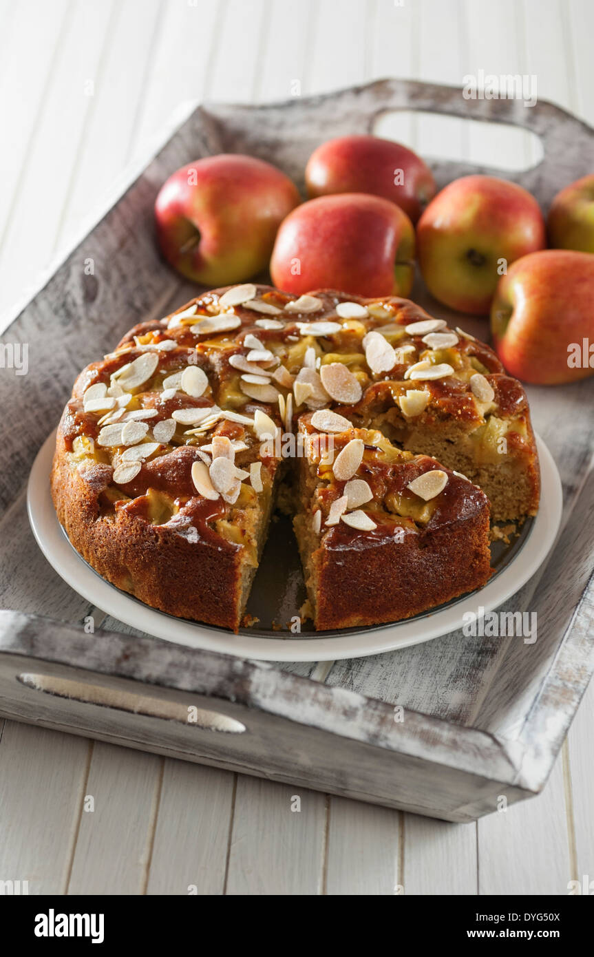 Gateau Aux Pommes Suedois Photo Stock Alamy
