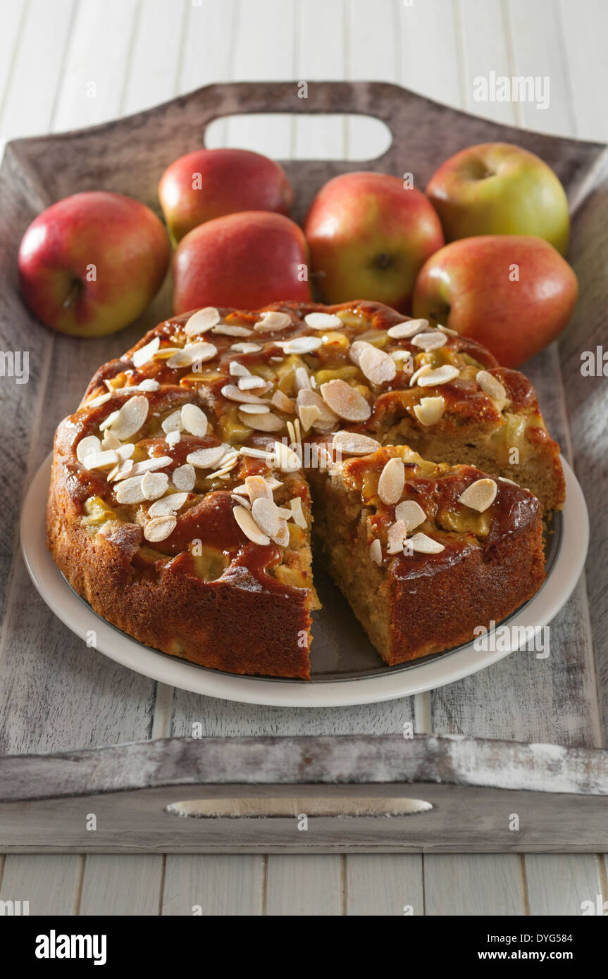 Gateau Aux Pommes Suedois Photo Stock Alamy