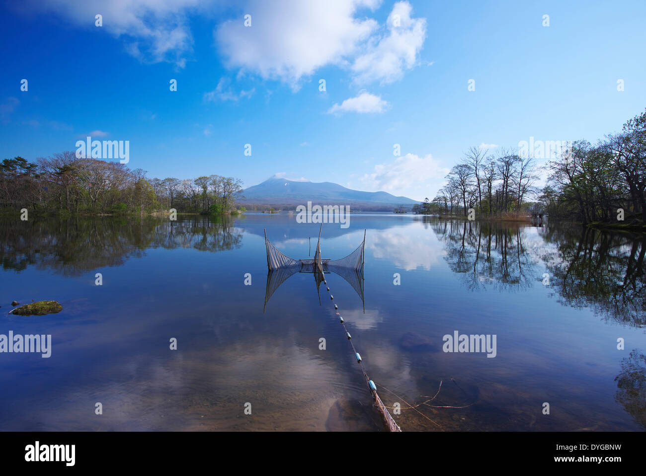 Onuma, Hokkaido, Japon Banque D'Images