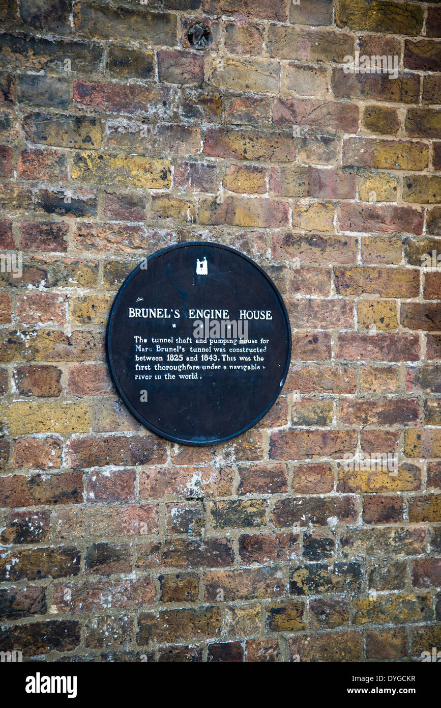 Musée Brunel, Brunel's Engine House, Rotherhithe, Londres, UK Banque D'Images