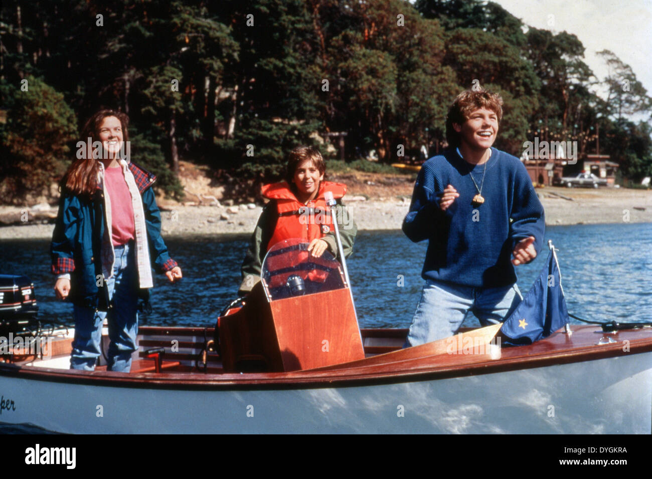 FREE WILLY 2 : L'AVENTURE HOME (1995) MARY KATE SCHELLHARDT FRANCES CAPRA JASON JAMES RICHTER DWIGHT LITTLE (DIR) FWY2 001 Banque D'Images