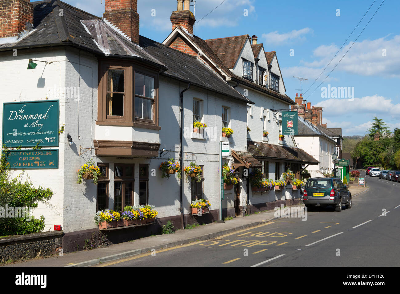 L'hotel Drummond, Albury, Surrey, UK Banque D'Images