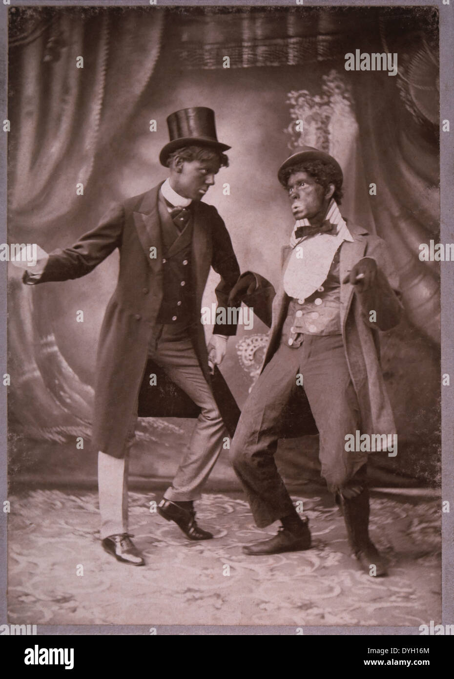 Sheridan et Flannagan, Équipe ménestrel, vers 1900 Banque D'Images