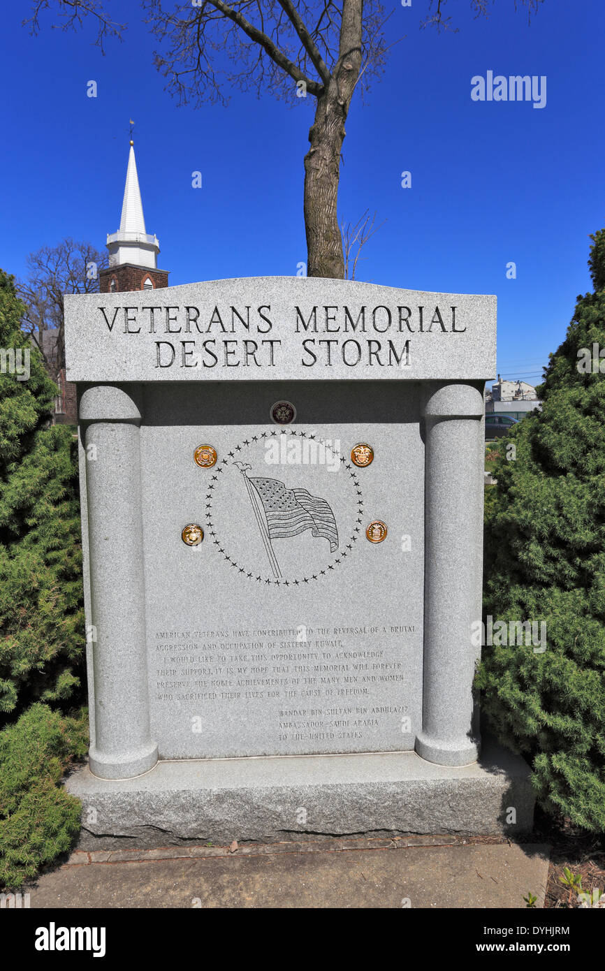 War Memorial Hackensack New Jersey Banque D'Images