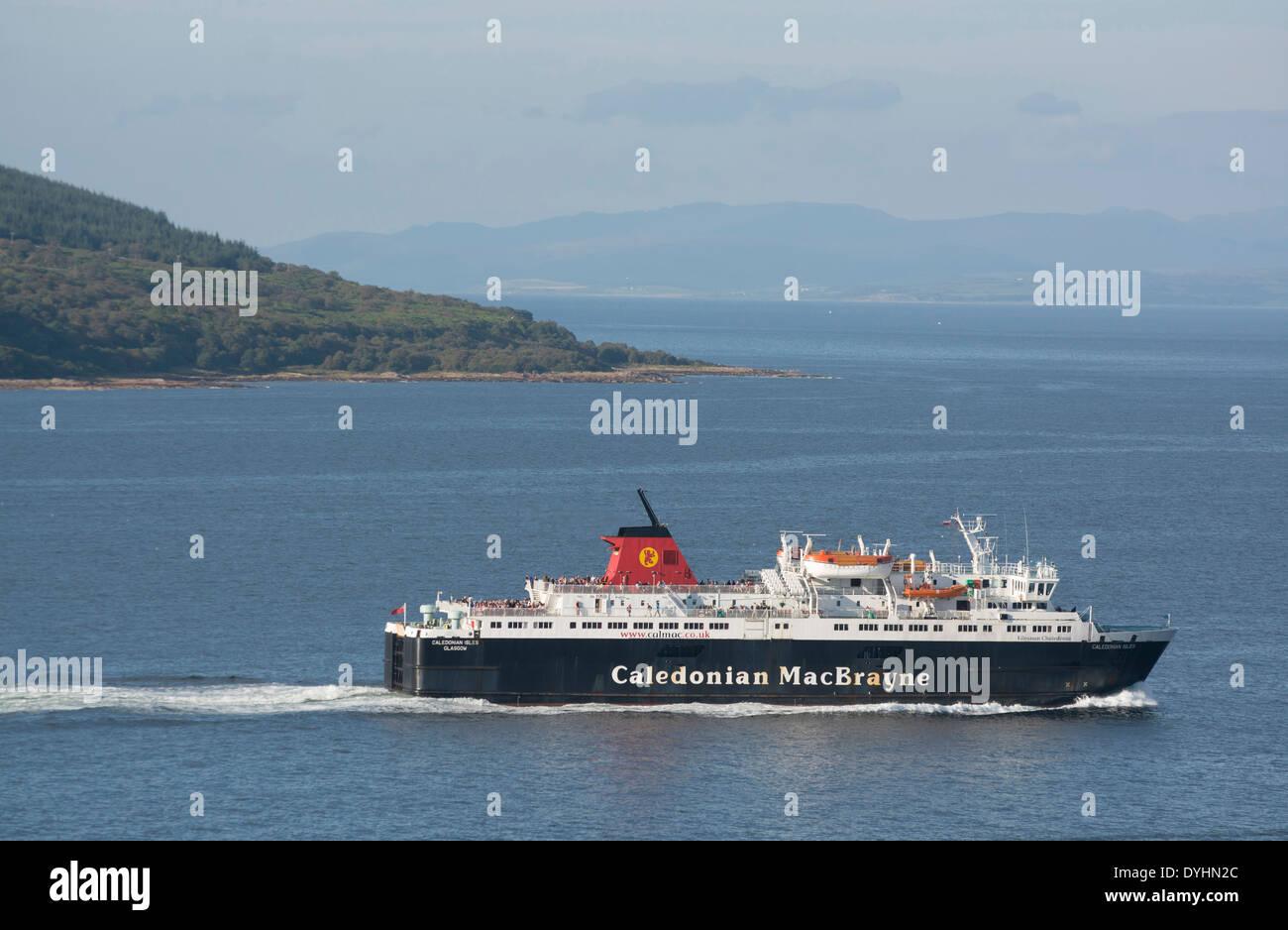 Ardrossan brodick ferry caledonian isles Banque D'Images